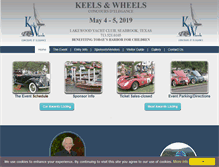 Tablet Screenshot of keels-wheels.com